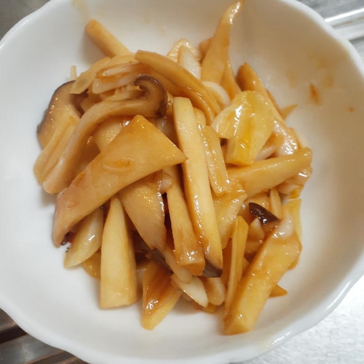 簡単!★エリンギのニンニクバター醤油炒め★